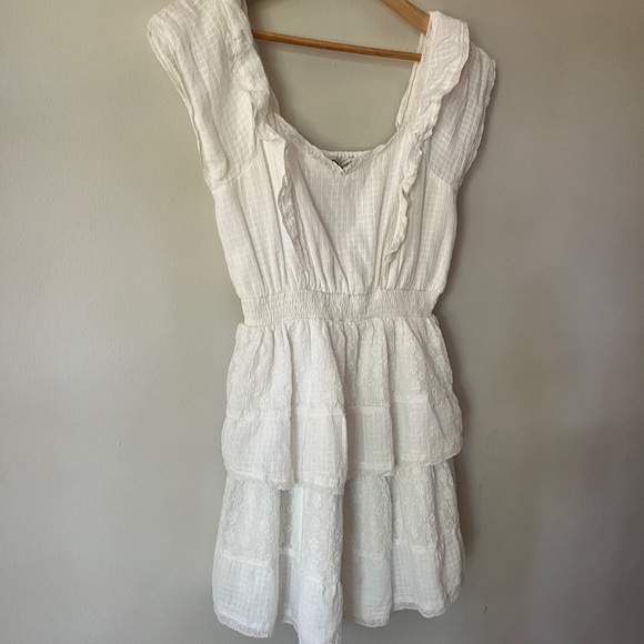 American Eagle White Summer Dress Xs - Picture 2 of 4